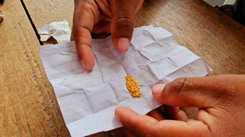 In der Gran Sabana kann man auch mit Gold bezahlen