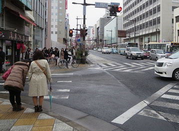 県庁が郊外へ移転した水戸の中心街