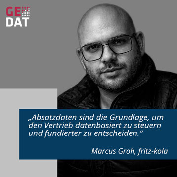 "Absatzdaten sind die Grundlage, um den Vertrieb datenbasiert zu steuern und fundierter zu entscheiden."