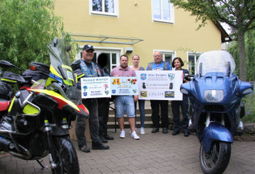 Blue Knights ® Germany XIV Mittelfranken e.V.  Polizei-Motorradtouren-Club, traumapädagogisches Kinderhaus Sternstunden Kulmbach, Blue Knights Nürnberg, BLUE KNIGHTS, Blue Knights Germany 14, Organisation: Peter Dorsch Bayreuth, 