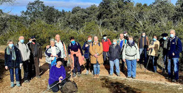 Marche de Murles le 2 février 2021 anocr34.fr