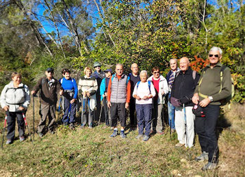 Marche de Saint-Clément-de-Rivière le 9 novembre 2021 anocr34.fr