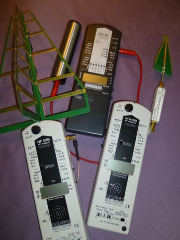 Elektrosmoguntersuchung Messung von Strahlung - Baubiologie Vitashield