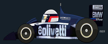 Elio de Angelis by Muneta & Cerracín