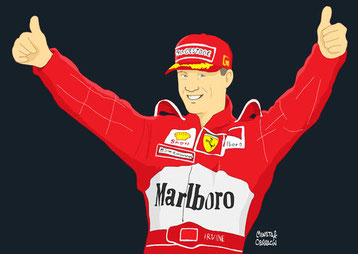 Eddie Irvine by Muneta & Cerracín