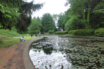 旧盛岡高等農林学校本館(北水の池)