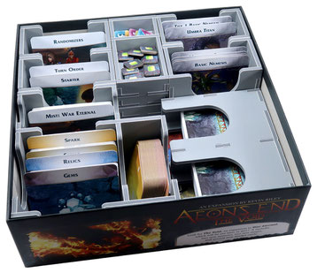 folded space insert organizer aeon's end war eternal the new age