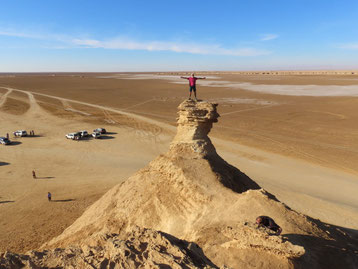 Desert Rose traveler in Oung el Jmel