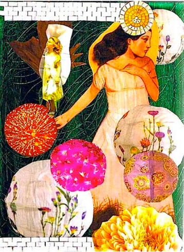 Mixed Media Collage by Shelley Klammer
