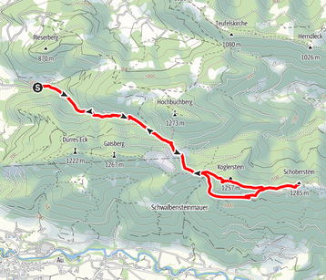 Schoberstein, Koglerstein, Gipfel der Lust, Schobersteinhaus, Steinbruch Pfaffenboden, Molln, Dorngraben, Oberösterreich, Wandern