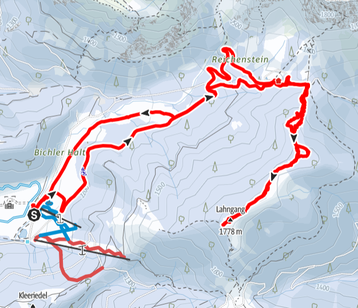 Lahngangkogel, Skitour, Kaiserau, Kalblinggatterl, Admonder Kaibling, Oberst-Klinke-Hütte, Schnee, Winter, Tauern, Steiermark, Sportalm Kaiserau