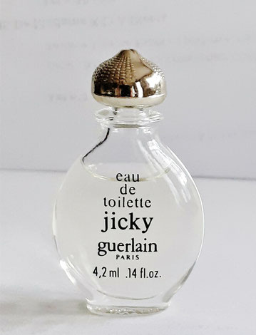 JICKY - EAU DE TOILETTE 4,2 ML : UNE DES NOMBREUSES VARIANTES DE CES MINIATURES "GOUTTE"