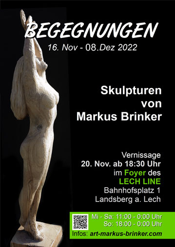 Skulpturenausstellung Begegnungen von Markus Brinker in Ladsberg am Lech