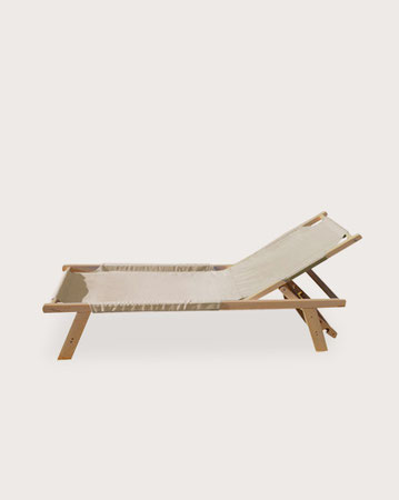 chaise longue bois extérieur made in france