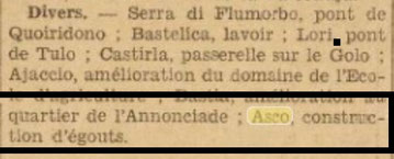 Journal Ile de Beauté 1933