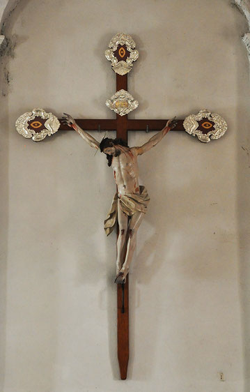 Calvi - Oratoire St Antoine - Christ articulé attribué à Agostino Storace par Massimo Bartoletti