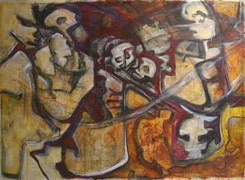 Acrylique sur toile - 205x150