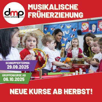 musikalische Früherziehung Gruppenkurse in Nürnberg