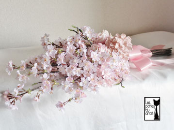 桜 ブーケ 造花