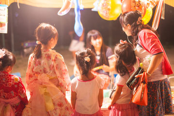 子どもと一緒に行く夏祭り