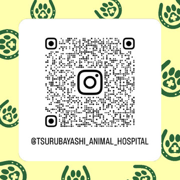 QRコードをタッチしてくださいね🐾