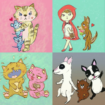 描いているとすごく楽しかった！