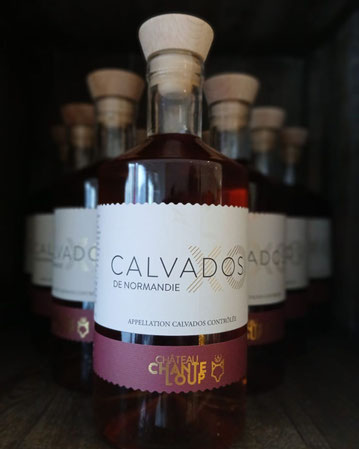 Calvados, bouteille