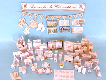 Weihnachtsminiaturen basteln