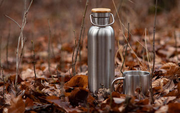 Thermosflasche - Fertighaus mit Schandwitsch-Wand - Bild von Waldemar Zielinski auf Pixabay