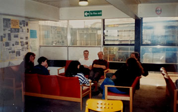 Cantina en Quick Silver Place, 1992.