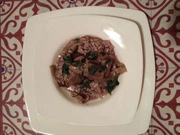 Risotto ai funghi, Pasta Fresca, Pasta Lombarda, Panetteria Mercato, Brera Milano.