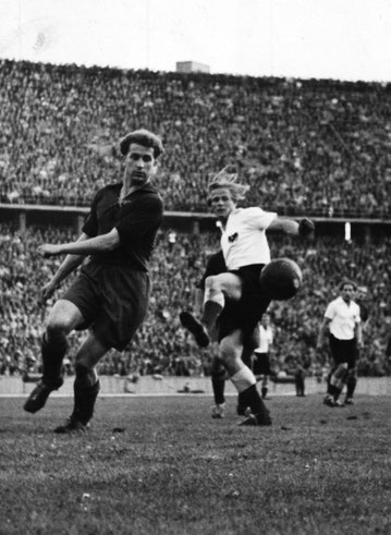 Finale Deutsche Meisterschaft 1951, 1.FCK-Preußen Münster (Foto: 1. FC kaiserslautern)