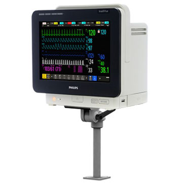 Philips Intellieview MX400| 生体情報モニタ 設置パターン テーブルトップマウント| AMICO