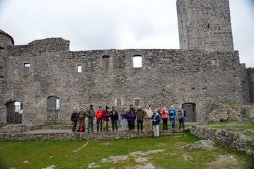 Photo de groupe des randonneurs du 14 janvier 2020 - anocr34.fr