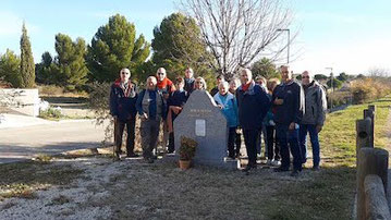 Marche de Bouzigues organisée par l'ANOCR 34-12-48 le 7 décembre 2021 anocr34.fr