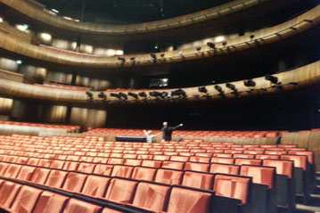 Besuch bei einem deutschen Sänger in der Oper Oslo