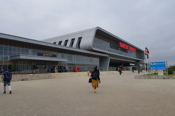 Der neue Bahnhof von Nairobi
