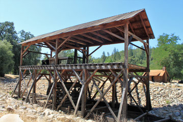 Almost forgotten now, but the historic site of Sutter's Mill, at the Marshall Gold Discovery State Historic Parc in Coloma, was one of the very last filming locations for John Wayne. 