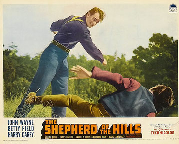 The Shepherd of the Hills was John Wayne's first film in color and his first in the San Bernardino Mountains.