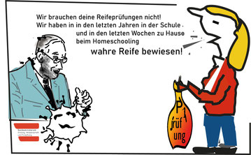 Krisen-Matura: Maturant*innen haben bereits in den letzten Wochen die Reifeprüfung mit Auszeichnung abgelegt Bild: spagra