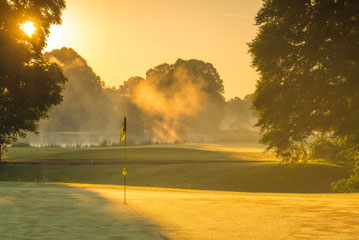Galgorm Castle Golf Course im weichen Morgenlicht ©GalgormCastleGolfClub