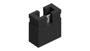 ジャンパーソケット 2mmピッチ（オープン） CAB 11 G S　Fischer Elektronik