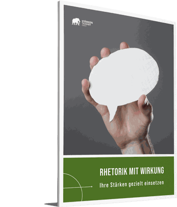 Material in unseren Seminaren zur Vorbereitung für die Stärkung der rhetorischen Kompetenz im Alltag. Ergänzung zu unseren Rhetoriktrainings.