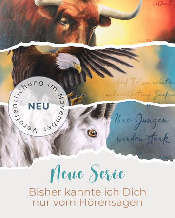 Hiob-Serie - Ausstellung - Kunst - Ölgemälde - Stier, Adler, Bergziege