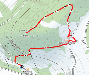 Beisteinmauer, Wandern, Klettersteig, Mitterhumer Hofstadl, Trattenbach, Nationalparkregion, Oberösterreich
