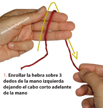 Aro deslizado Tejiendo Per