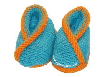 Zapatitos kimono para store bebe en crochet