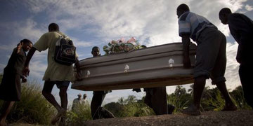 Photo lemonde.fr - enterrement victime du choléra