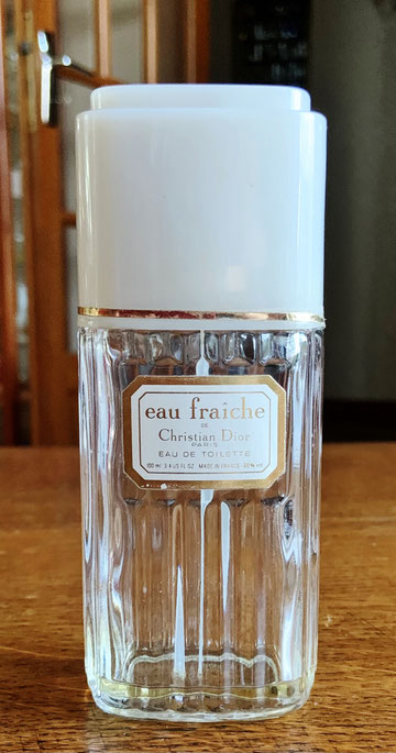 FLACON VAPORISATEUR EAU FRAÎCHE : EAU DE TOILETTE 100 ML