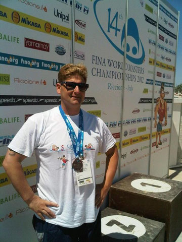 Premiazione Riccione 2012 FINA MASTER GAMES
